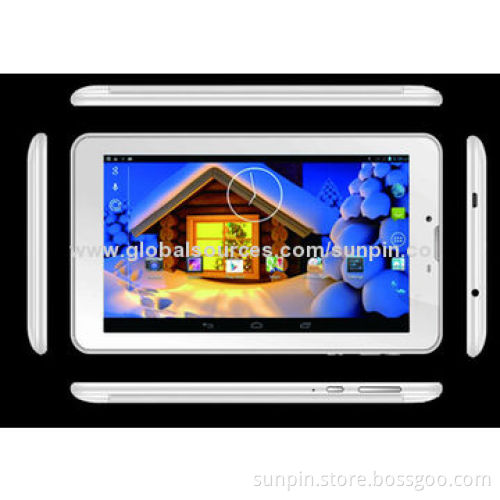MTK 7-inch phone function call Android dual-SIM cards 3G tablet PC